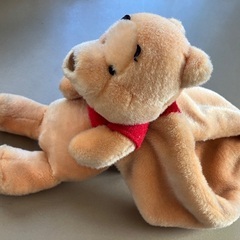 プーさんマフラーの画像