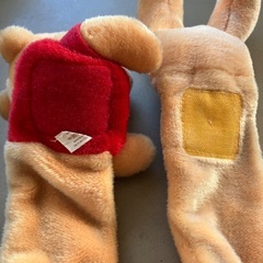 プーさんマフラーの画像