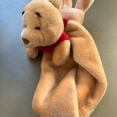 プーさんマフラーの画像