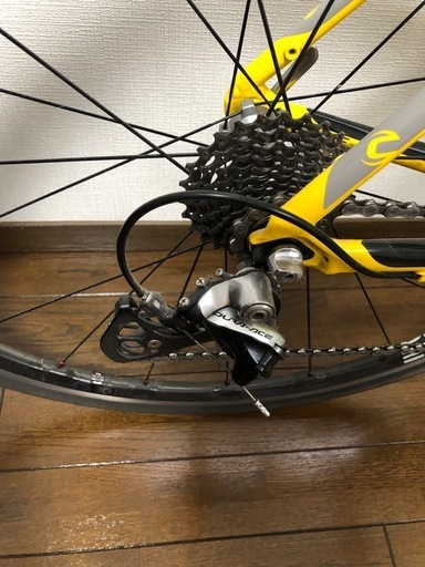 Cannondale ロードバイク イエロー
