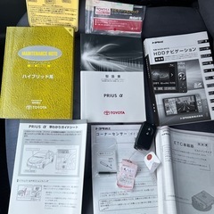 名古屋市発 超美車 トヨタ プリウスα  上位Gグレード 7人乗り 車検長い 傷なし パールホワイト の画像