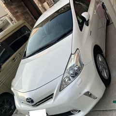 名古屋市発 超美車 トヨタ プリウスα  上位Gグレード 7人乗り 車検長い 傷なし パールホワイト の画像