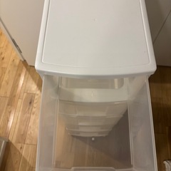 【大至急】5段クリア引出しの画像