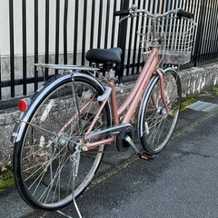 ＜整備済・美品車＞ブリヂストン・アルベルト・27インチ自転車・内装5段変速・LEDライトの画像