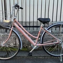 ＜整備済・美品車＞ブリヂストン・アルベルト・27インチ自転車・内装5段変速・LEDライトの画像