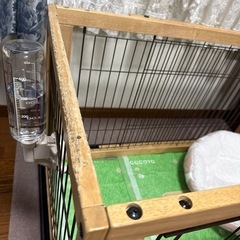 木製スライドペットサークルの画像