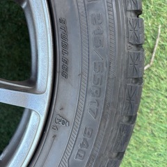 【取引中】スタッドレスタイヤ/冬用タイヤ&アルミホイルセット【グッドイヤー　アイスナビ】の画像
