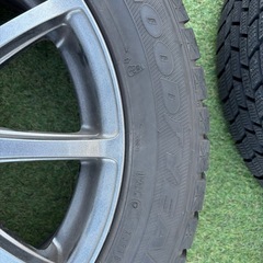 【取引中】スタッドレスタイヤ/冬用タイヤ&アルミホイルセット【グッドイヤー　アイスナビ】の画像