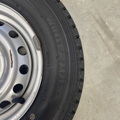 軽トラ　スタッドレス4本の画像