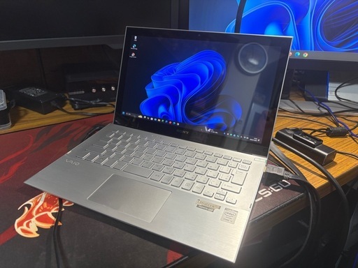 ノートパソコン SONY VAIO Windows11 25H2 i5-4500U メモリ4GB SSD128GB Office202