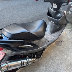 アドレスV125G  黒の画像