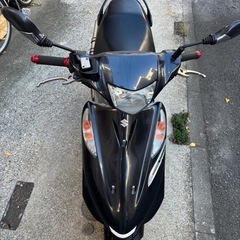 アドレスV125G  黒の画像