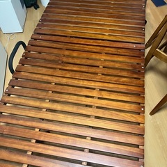 ミニマル折り畳みベッドの画像