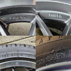 コーリン  スターリング 15インチ 軽自動車ツライチサイズ
の画像