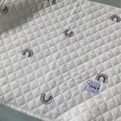 敷きパッド2枚セット(プッパプーポ、ノーブランド)の画像
