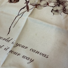 のれん 汚れあり コットンデザインの画像