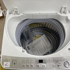 J5913　【リユースのサカイ柏店】　洗濯機　シャープ　ES-GE6B　2018年製 動作確認　クリーニング済み　参考価格60,368円の画像