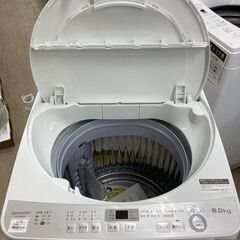 J5913　【リユースのサカイ柏店】　洗濯機　シャープ　ES-GE6B　2018年製 動作確認　クリーニング済み　参考価格60,368円の画像