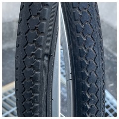 【しっかり整備済み】ダブルロック26インチ6段変速オートLEDライトベージュ自転車の画像