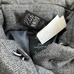 新品　XSサイズ GAP ダウンジャケット グレーの画像