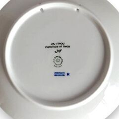 未使用 ロイヤルコペンハーゲン 1990年 クリスマスプレート イヤープレートの画像