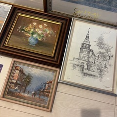 絵画　原画　額　10点　まとめてお値段相談可の画像