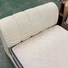 A1837🌟配送♻️組み立て🉑‼️シングルベッドマットレス付きレーザーベッド🌟の画像