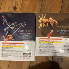 ワンピース　フィギュア　ゾロ　　サンジの画像