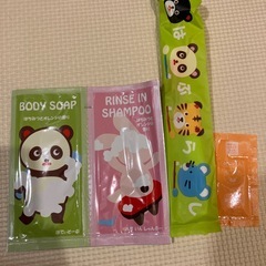 パンダデザイン衛生セット　トラベル　旅行の画像