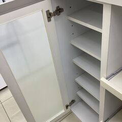 レンジ台　ロータイプ　ホワイトの画像