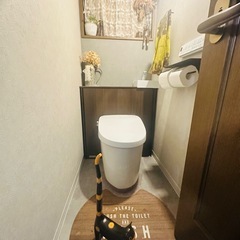 猫ちゃんのトイレットペーパーホルダーの画像