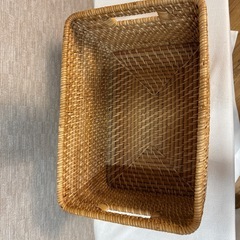 かご　籐　大の画像