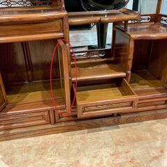 【愛品館 市原店】和飾り棚の画像