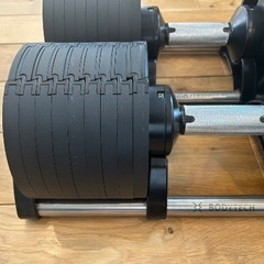 BODYTECH 32kg 2セット　可変式　ダンベル　トレーニング　筋トレの画像