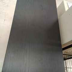 リユースのサカイ栃木店★ジモティ割あり★  ラック ブラック W99×D39×H66 クリーニング済み TC11860の画像