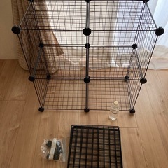 収納ラック　スチールの画像