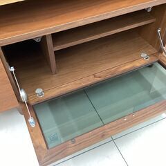 テレビボード　 サンコウ　3枚扉　木製の画像