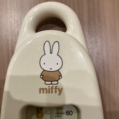 miffy お風呂用温度計の画像