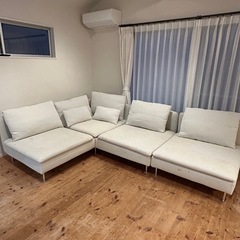 IKEA イケアで人気の SODERHAMN ソー デルハムンソファ セットの画像