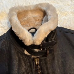 サントリーBOSS 本革ジャケット　ボスジャンの画像