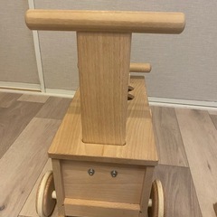 手押し車　歩行器　積み木　おもちゃ　　の画像