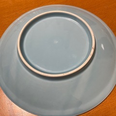 大皿 プレート 水色の画像