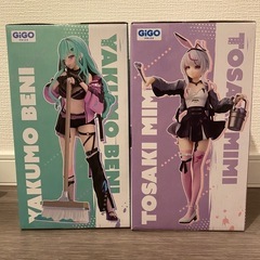 【新品未開封】ぶいすぽっ！ スケールフィギュア GIGO限定　2点セットの画像
