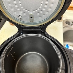 ロカボ糖質カット機能付き糖質45%OFFの炊飯器　3年使用の画像