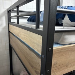 3段ベッド　2段ベッド　3段目キャスター付きの画像