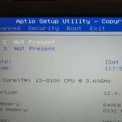 【BIOS OK】珍 デスクトップ用8世代CPU搭載ノートPC の画像