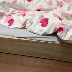 3段ベッド　2段ベッド　3段目キャスター付きの画像