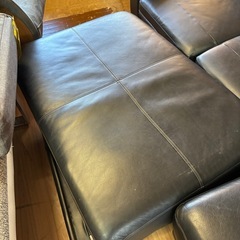 【ジャングル深井店】★マルニ L字ソファー MARNI ソファー 黒 ブラック 家具 堺市 深井 【FU3059】の画像