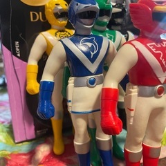 希少！ライブマンソフビ✨の画像