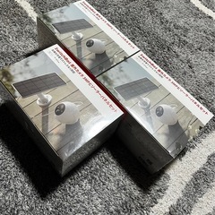 新品未開封 スイッチボット 屋外カメラ ソーラーパネル付 ３セット の画像